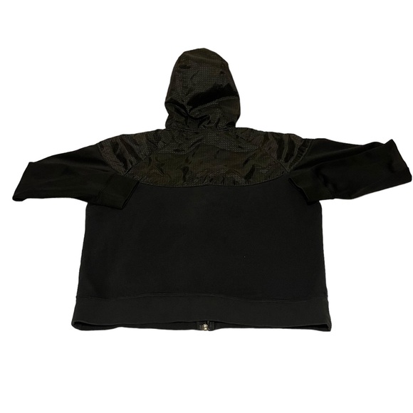 Boys Nike Air Jacket Boys Large Black Lightweight Full-Zip Embroidered Logo - Picture 2 of 10